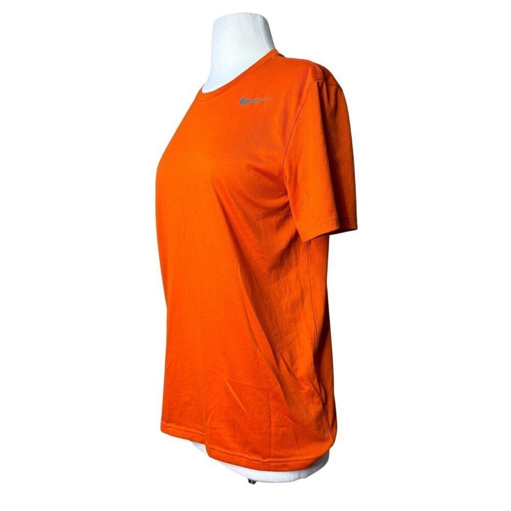 Nike Dri-Fit Orange Tee Short Sleeve Size Small - Picture 2 of 6